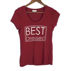 Heart & Hips Red Short Sleeve T-Shirt